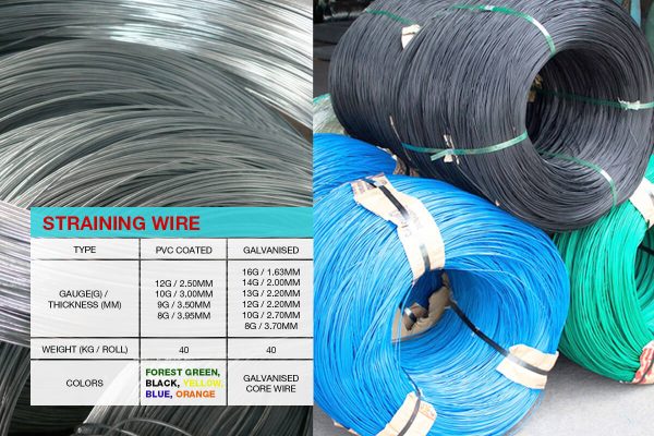 Straining Wire